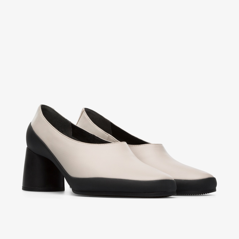 Camper Upright Black/Grey - Camper Women's Heels ||2694-MOBIT||